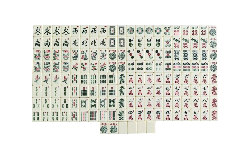 166 Melamine Tiles American Mahjong Set