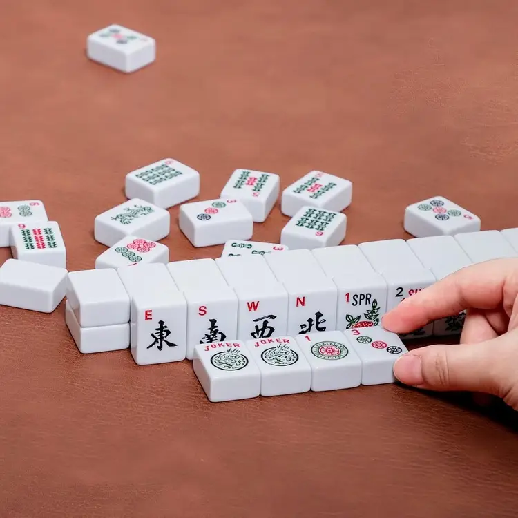 4 all in one mahjong racks with pushers 750x750