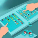 animal educational memory matching game banner 2