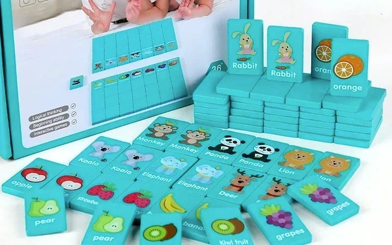 Animal Educational Memory Matching Game