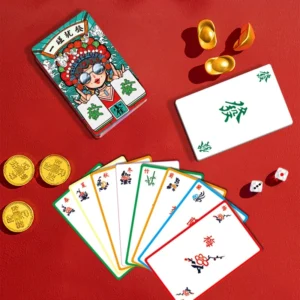 china chic waterproof travel mahjong cards banner 2