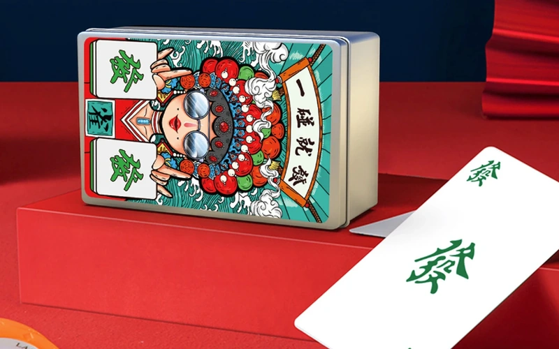China-Chic Waterproof Travel Mahjong Cards