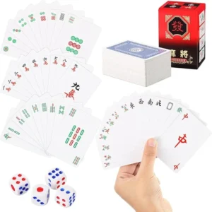 mahjong cards playing cards set banner 1