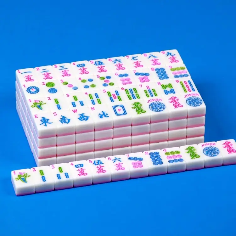pink american mahjong set 166 mahjong tiles 750x750
