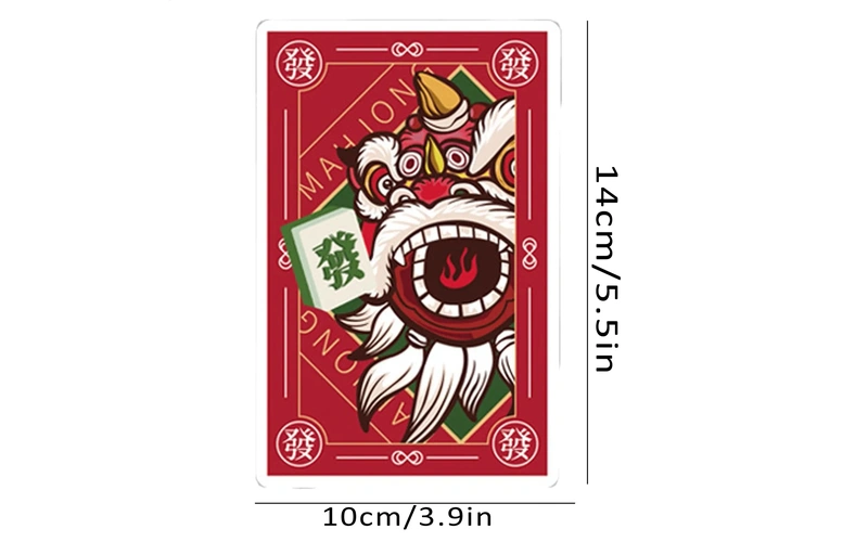 Portable Chinese Style Travel Mahjong Set