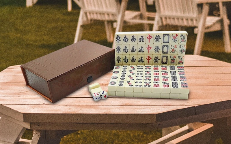 Portable Travel Mahjong Set