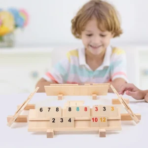 portablewooden mahjong board game banner 2